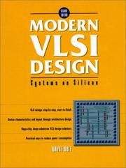 Cover of: Modern VLSI design by Wayne Hendrix Wolf