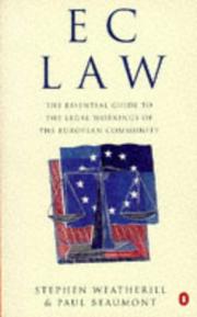 Cover of: Ec Law