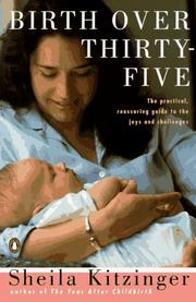 Cover of: Birth over thirty-five by Sheila Kitzinger