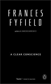 Cover of: A clear conscience by Frances Fyfield, Frances Fyfield