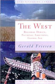 Cover of: The West by Gerald Friesen