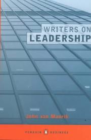 Cover of: Writers on Leadership (Penguin Business) by John Van Maurik