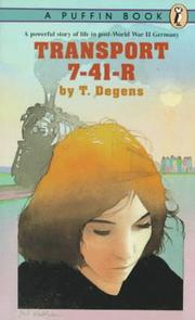 Cover of: Transport 7-41-R by Terry Degens