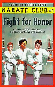 Cover of: Fight for honor