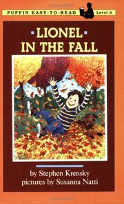 Cover of: Lionel in the fall by Stephen Krensky