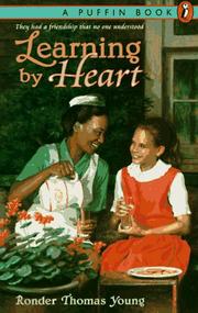 Cover of: Learning by heart