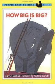 Cover of: How Big Is Big?: Level 1 (Easy-to-Read, Puffin)