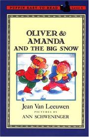Cover of: Oliver and Amanda and the Big Snow (Easy-to-Read, Puffin)