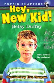 Cover of: Hey, New Kid! (Puffin Chapters)