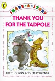 Cover of: Thank You for the Tadpole