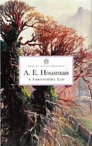 Cover of: A Shropshire Lad by A. E. Housman