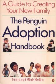 Cover of: Adoption Handbook, The Penguin by Edmund Blair Bolles