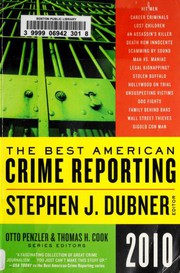 Cover of: The Best American Crime Reporting 2010