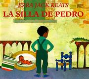 Cover of: La silla de Pedro by Ezra Jack Keats