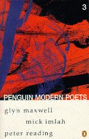 Cover of: Penguin Modern Poets by Glyn Maxwell, Mick Imlah, Peter Reading, McGough, Roger., Liz Lochhead, Hugo Williams