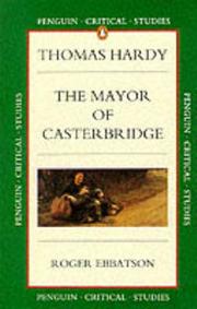 Cover of: The Mayor of Casterbridge