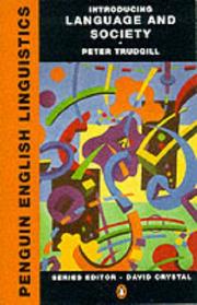 Cover of: Introducing Language and Society (Penguin English Linguistics)