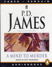 Cover of: A Mind to Murder by 