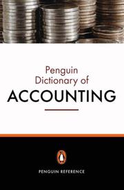 Cover of: Penguin Dictionary of Accounting by Christopher Nobes         