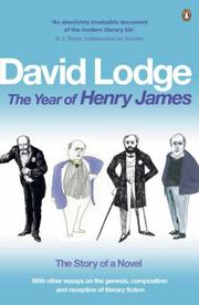 The Year of Henry James by David Lodge