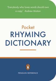 The Penguin Pocket Rhyming Dictionary by Rosalind Fergusson