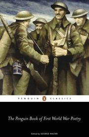 Cover of: The Penguin Book of First World War Poetry