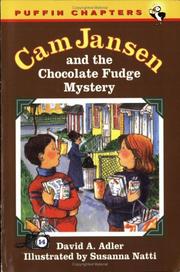 Cover of: Cam Jansen and the Chocolate Fudge Mystery (Cam Jansen) by David A. Adler
