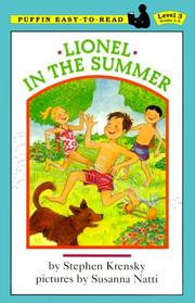 Cover of: Lionel in the Summer by Stephen Krensky