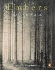 Embers by Sándor Márai