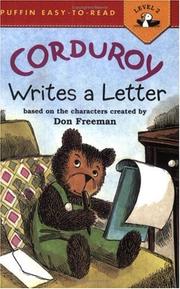 Cover of: Corduroy Writes a Letter