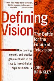 Defining vision by Joel Brinkley