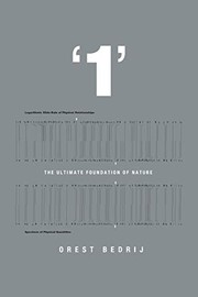 Cover of: '1': The Ultimate Foundation of Nature