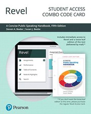 Cover of: Revel for A Concise Public Speaking Handbook -- Combo Access Card