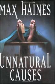 Cover of: Unnatural causes by Max Haines