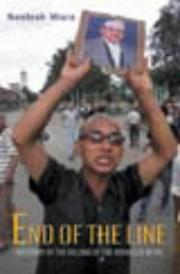Cover of: End of the Line: The Story of the Killing of the Royals in Nepal
