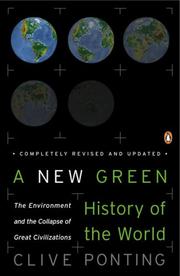 Cover of: A New Green History of the World by Clive Ponting