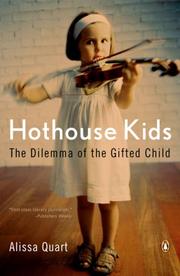 Cover of: Hothouse Kids by Alissa Quart