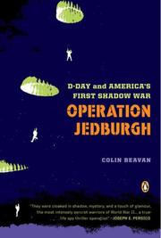 Cover of: Operation Jedburgh by COLIN BEAVAN