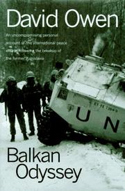 Cover of: Balkan Odyssey