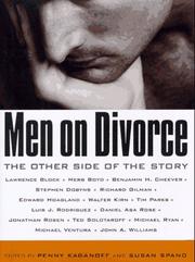 Cover of: Men on divorce