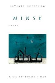 Cover of: Minsk: poems