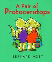 A pair of protoceratops by Bernard Most