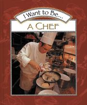 Cover of: I want to be a chef