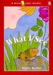 Cover of: What I see