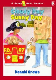 Cover of: Cloudy Day, Sunny Day
