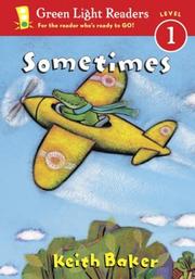 Cover of: Sometimes (Green Light Readers Level 1) by Keith Baker