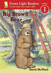 Cover of: Big Brown Bear (Green Light Readers Level 1)