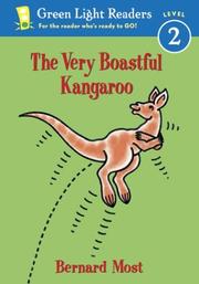 Cover of: The Very Boastful Kangaroo by Bernard Most