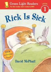 Cover of: Rick is sick