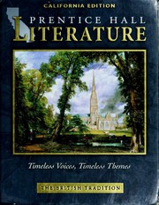 Cover of: Prentice Hall Literature: Timeless Voices, Timeless Themes: The British Tradition